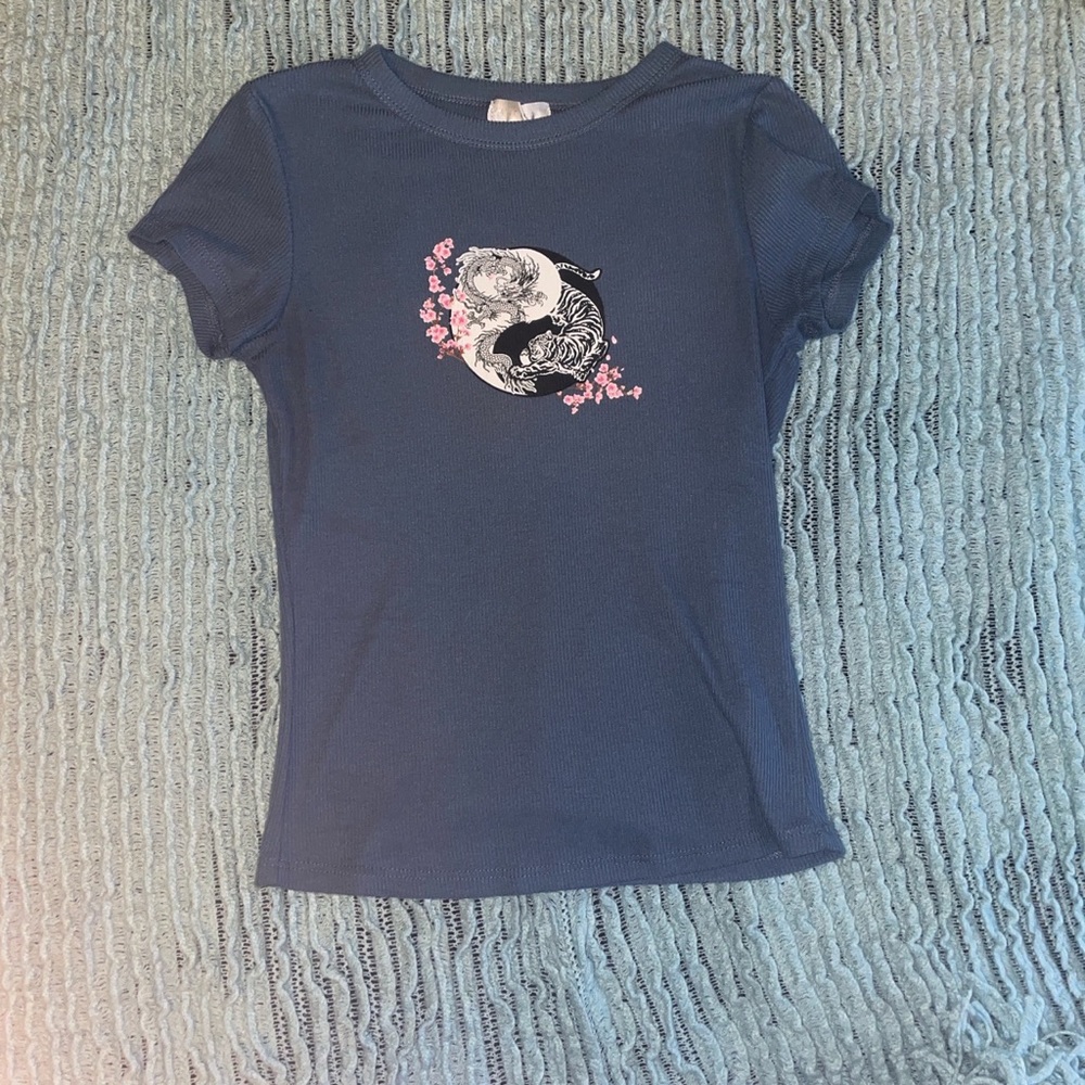 Navy blue women’s t shirt